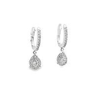 Orecchini Recarlo Donna in Oro bianco Diamante 0.74 Ct XE 179/B - XE 179/B